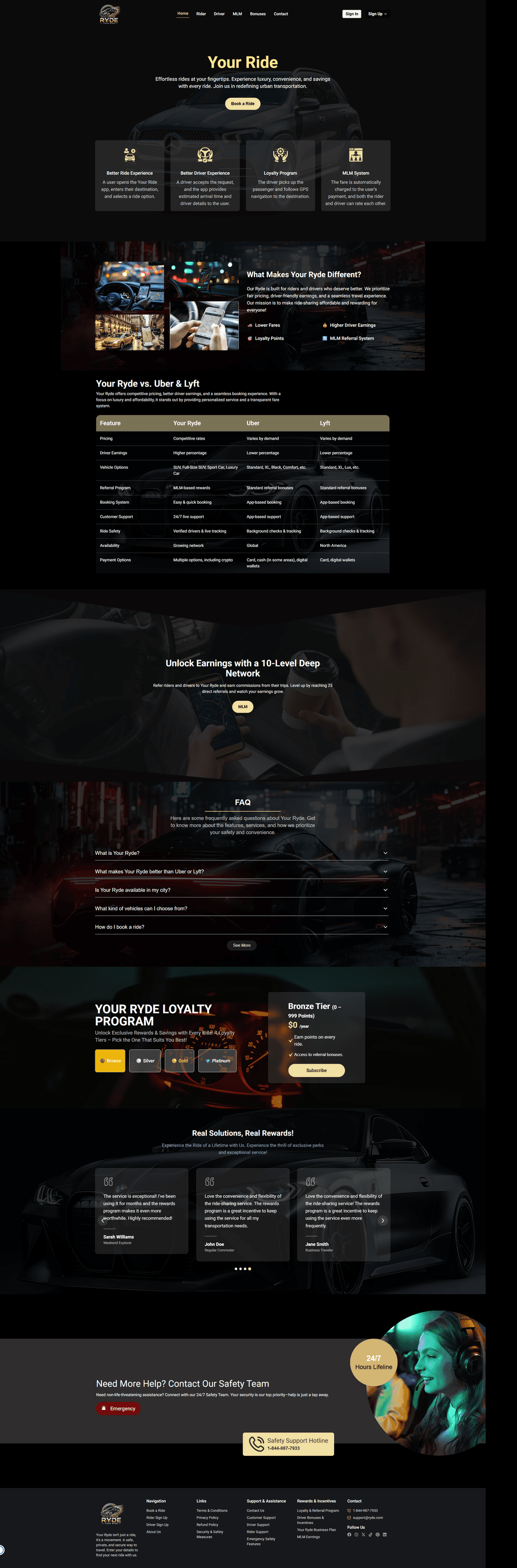 Flex - Ride Sharing App