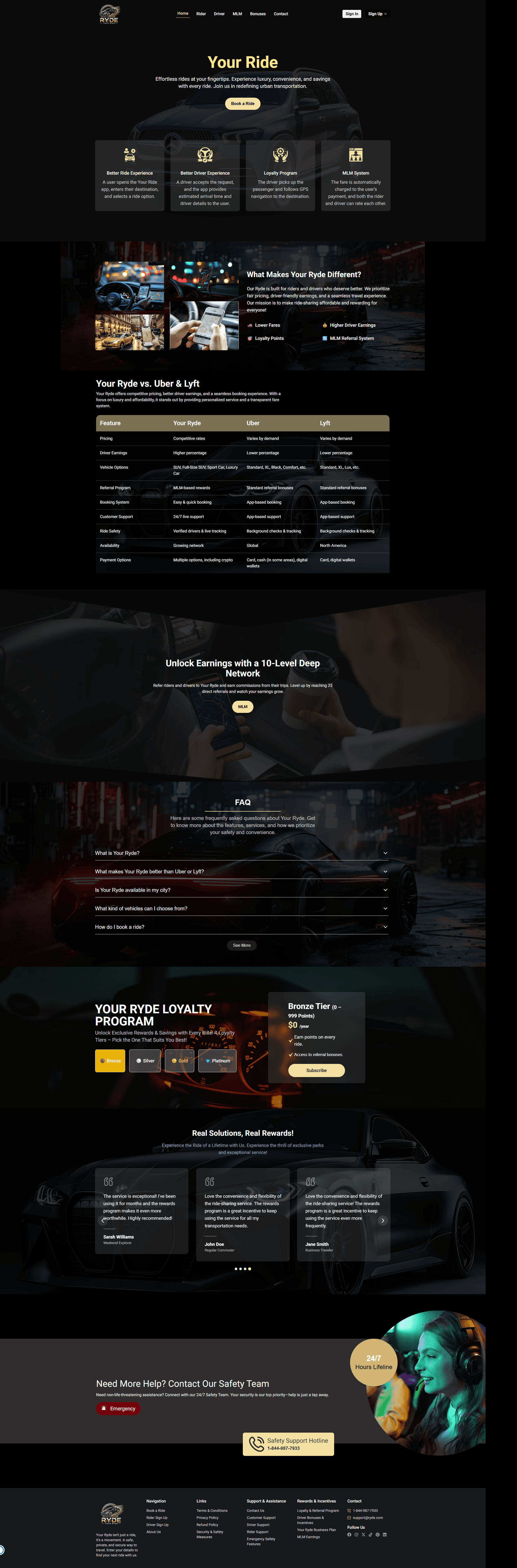 Flex - Ride Sharing App