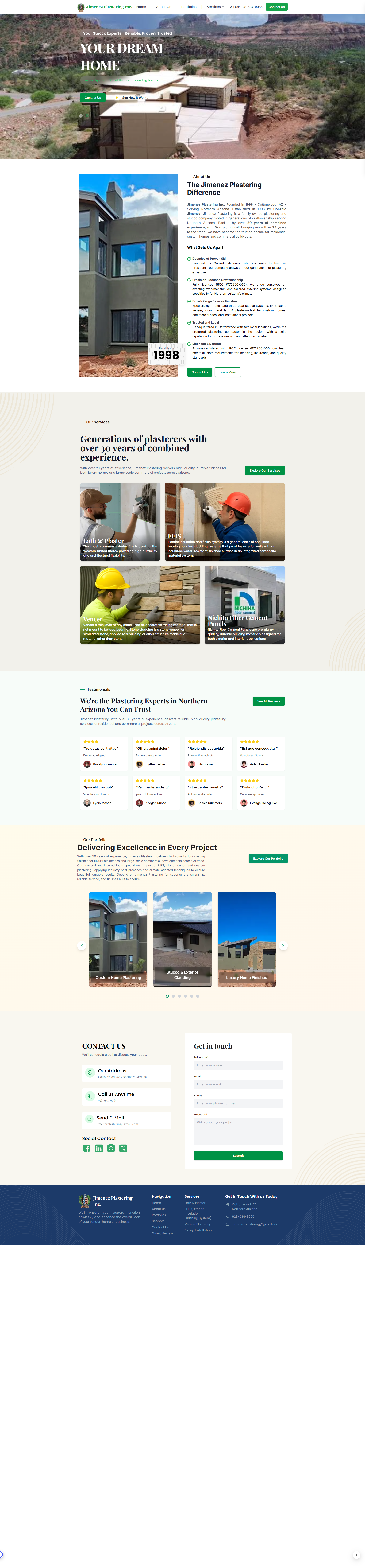 Pauliana - Bricklayer's Portfolio Showcase